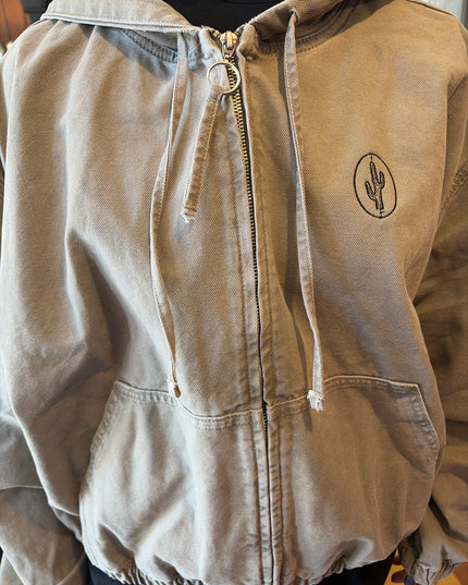 Beauty hoodie Mezclilla Verde