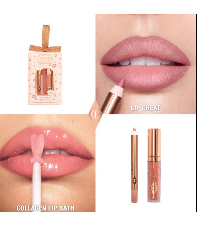 Charlotte Tilbury- Pillow Talk Lip Kit