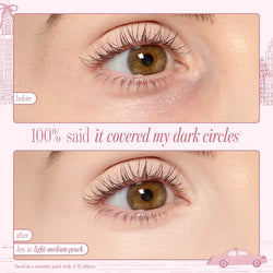 Tarte - face card never declines cc full coverage undereye corrector & brush set