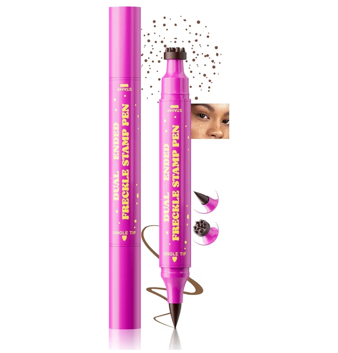 Berinist - Pluma de sello de pecas de doble punta - 2 en 1 para Face Mousy