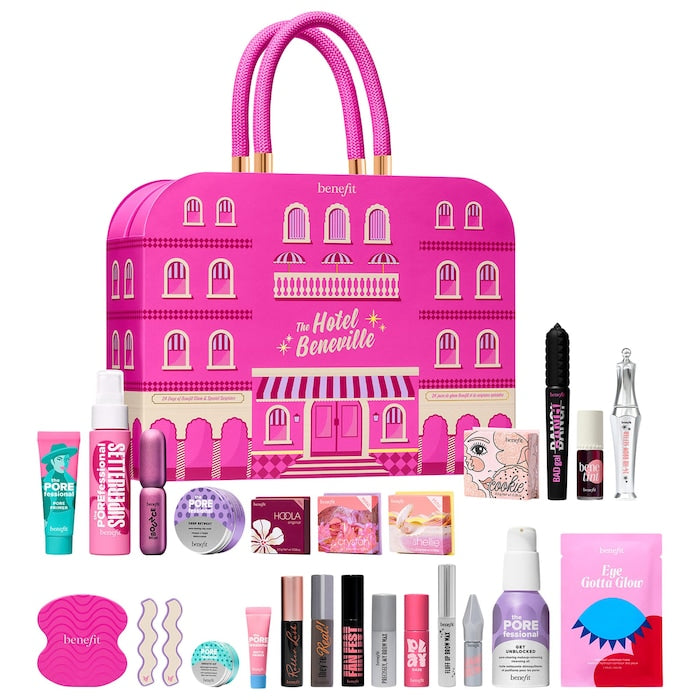 Benefit Cosmetics - The Hotel Beneville 24-day Makeup Advent Calendar