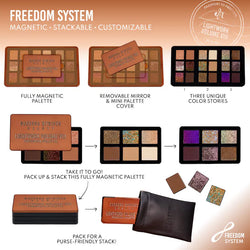 Danessa Myricks Beauty - LIGHTWORK VIII Freedom Makeup Palette: Magnetic, Customizable, Stackable Palette for Eyes & Face