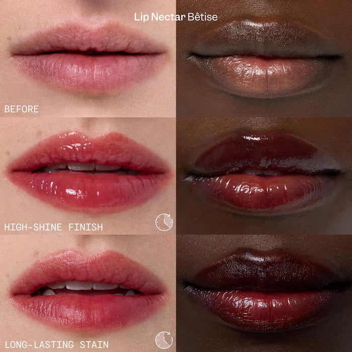 VIOLETTE_FR - BOUCHE DUO Bêtise Edition - Bisou Balm & Lip Nectar Gift Set