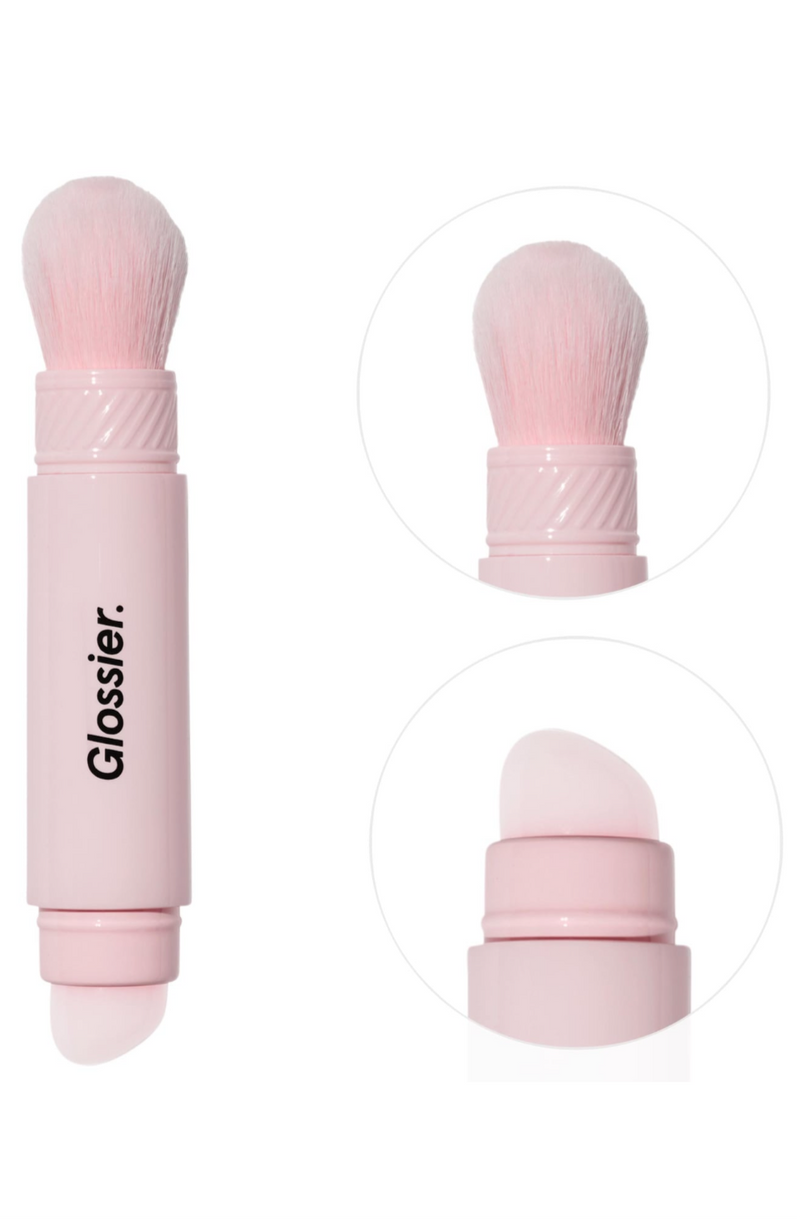 GLOSSIER- Cloud Paint Dual-Ended Cheek Blush Brush