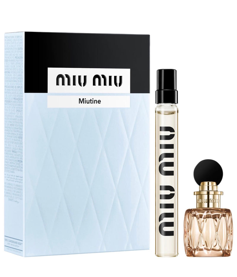 Miu Miu - Mini Miutine Eau De Parfum Perfume Duo Gift Set