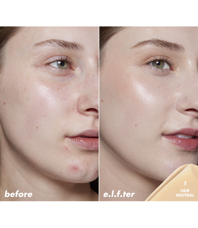 ELF Halo Glow Skin Tint Sunscreen spf 50