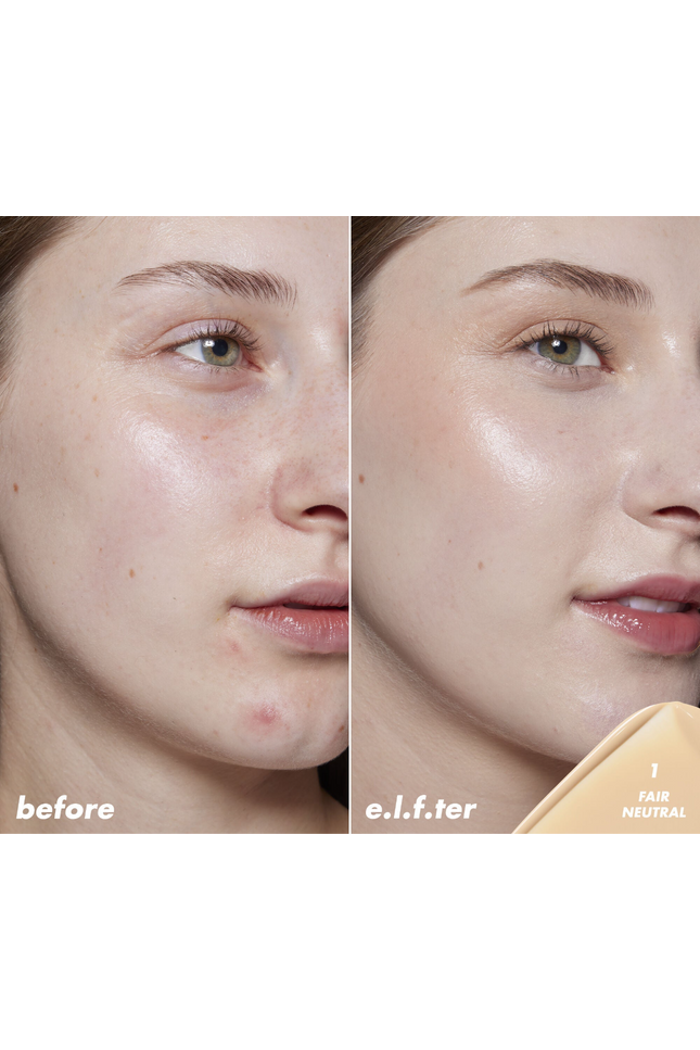ELF Halo Glow Skin Tint Sunscreen spf 50