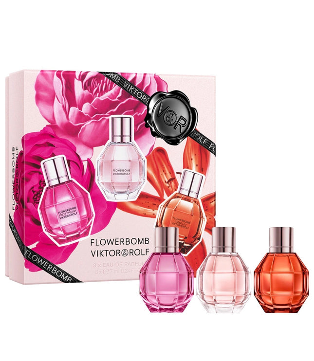 Viktor&Rolf Mini Flowerbomb Perfume Trio Set
