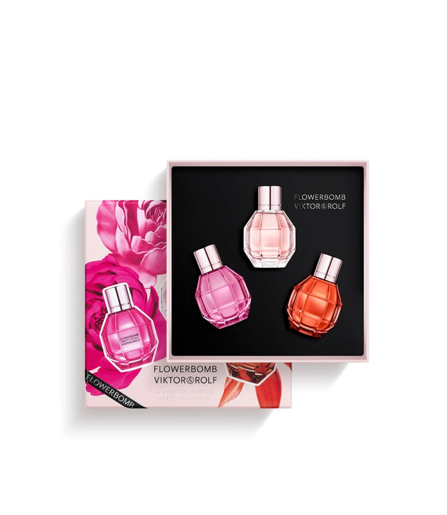 Viktor&Rolf Mini Flowerbomb Perfume Trio Set
