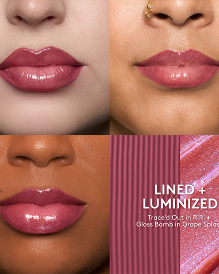 Femty Beauty By Rihanna- Lined + Luminized + Piece lip set