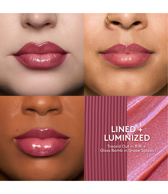 Femty Beauty By Rihanna- Lined + Luminized + Piece lip set