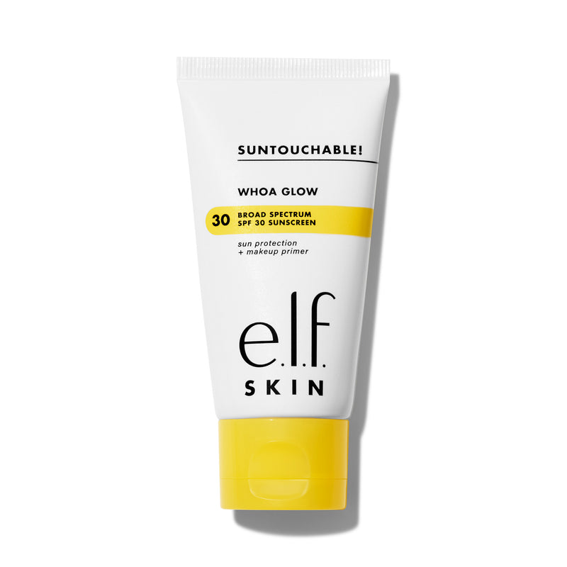 ELF - Suntouchable! Whoa Glow SPF 30 -Glow sunscreen & makeup primer hybrid