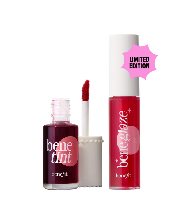 Benefit- Rollin with benefit & lip Oil Duo Gift Set