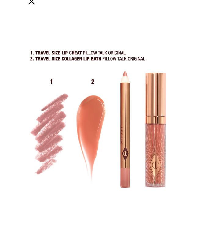 Charlotte Tilbury- Pillow Talk Lip Kit