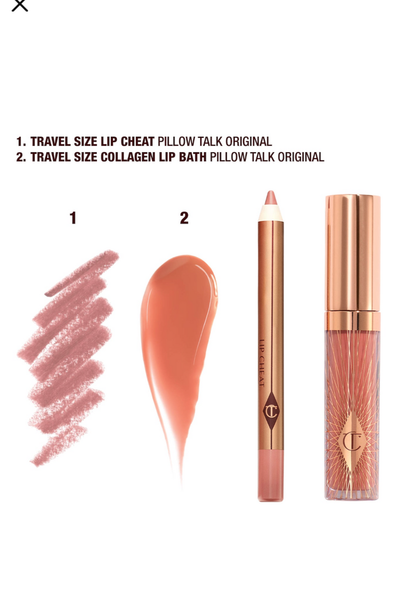 Charlotte Tilbury- Pillow Talk Lip Kit
