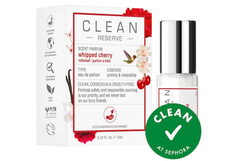 Mini CLEAN RESERVE - Whipped Cherry Eau de Parfum with Vanilla and Coconut