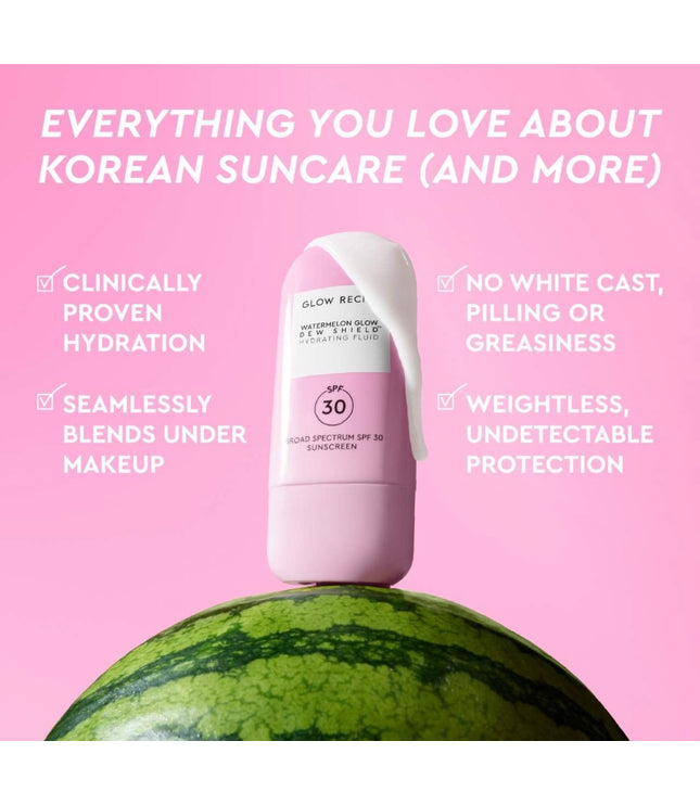 Glow Recipe - Dew Shield SPF 30 Hydrating Fluid Sunscreen