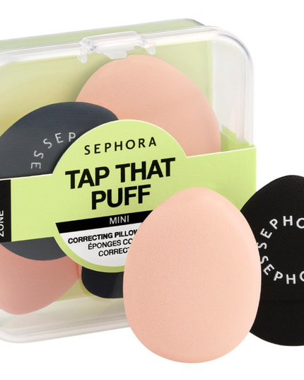 Sephora Tap That Puff Mini. Correcting pillow sponges