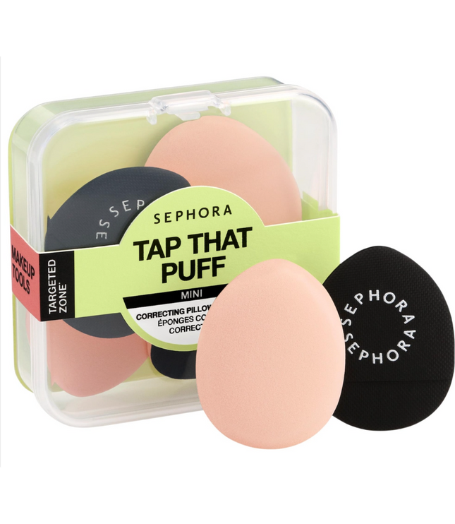 Sephora Tap That Puff Mini. Correcting pillow sponges