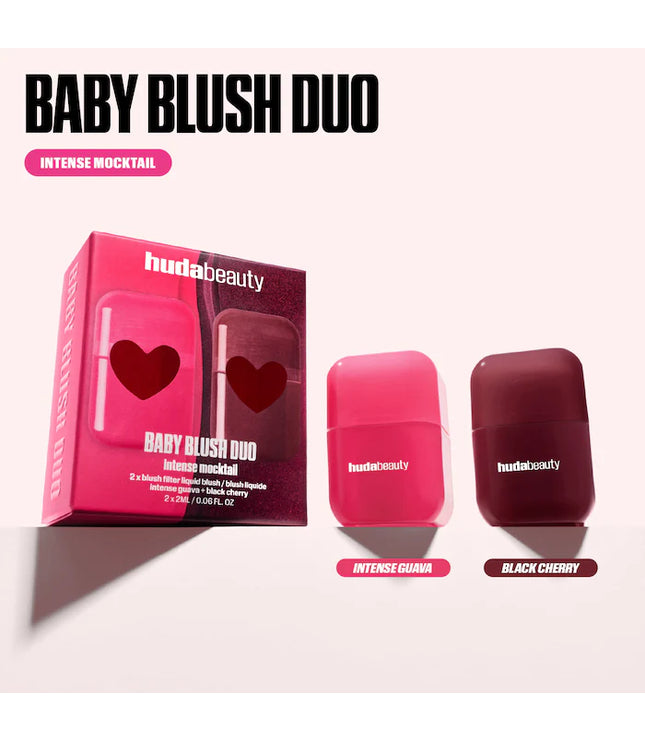 HUDA BEAUTY 
Mini Blush Mocktail Duos
