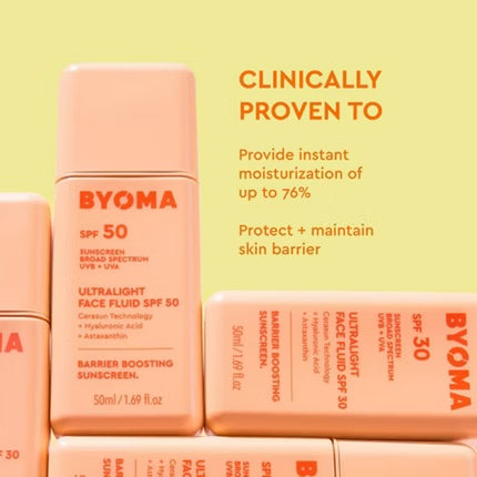 BYOMA Liquid Face Fluids - SPF 50 - 1.69fl oz