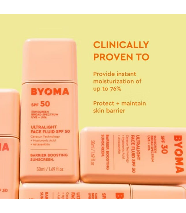 BYOMA Liquid Face Fluids - SPF 50 - 1.69fl oz