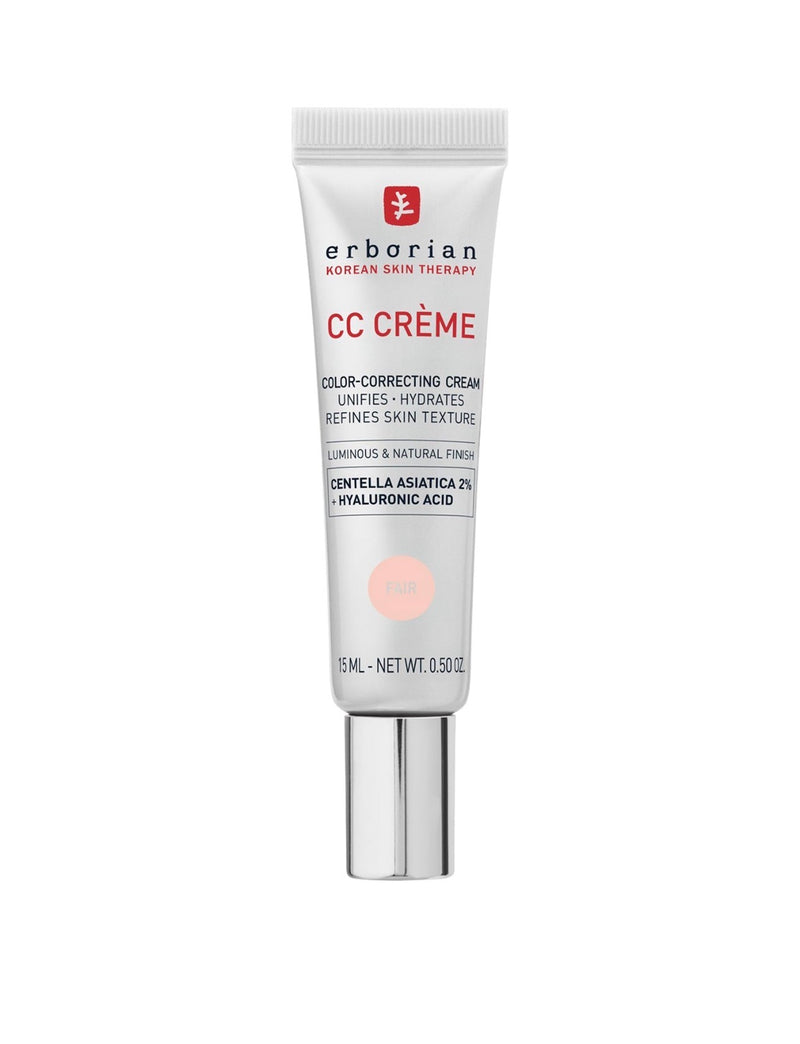 Erborian CC Cream Color-Corrector for Natural Luminous Finish with Korean Centella Asiatica Extract