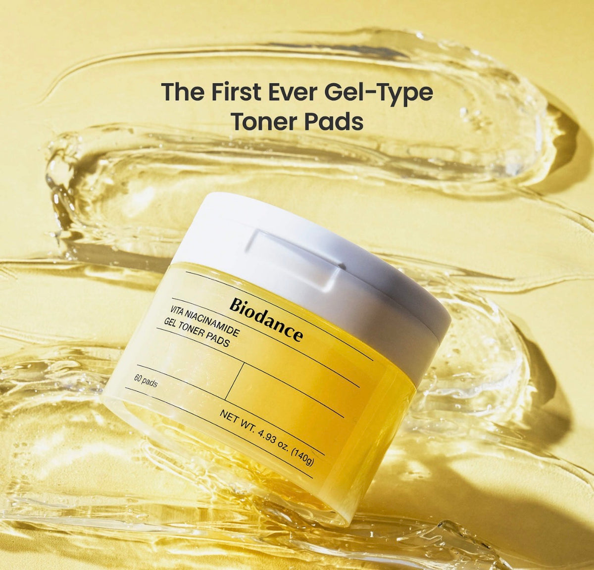 Biodance - Vita niacinamide Gel Toner pads