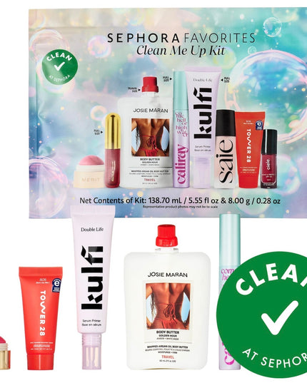Sephora Favorites Clean me Up Kit Make Up Value set
