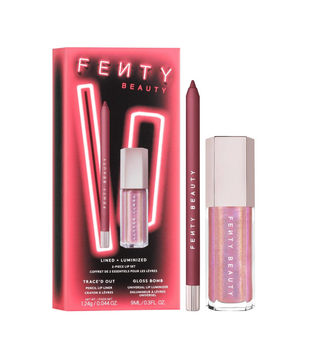Femty Beauty By Rihanna- Lined + Luminized + Piece lip set