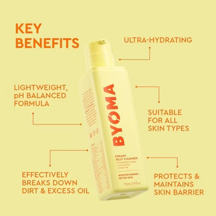 BYOMA Creamy Jelly Face Cleanser - Unscented - 5.91 fl oz