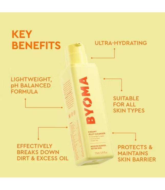 BYOMA Creamy Jelly Face Cleanser - Unscented - 5.91 fl oz