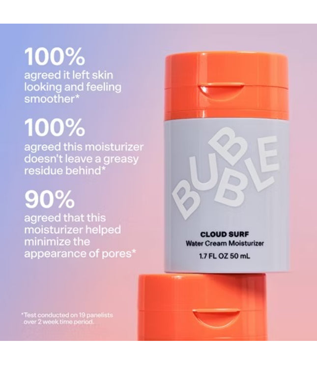 Bubble Skincare Cloud Surf Water Cream Moisturizer - 1.7 fl oz