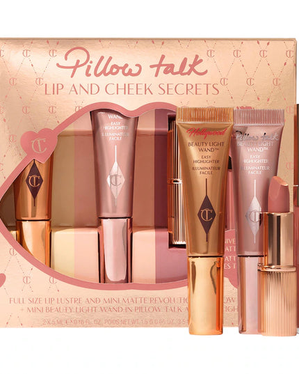 Charlotte Tilbury
Pillow Talk Lip and Cheek Secrets Set