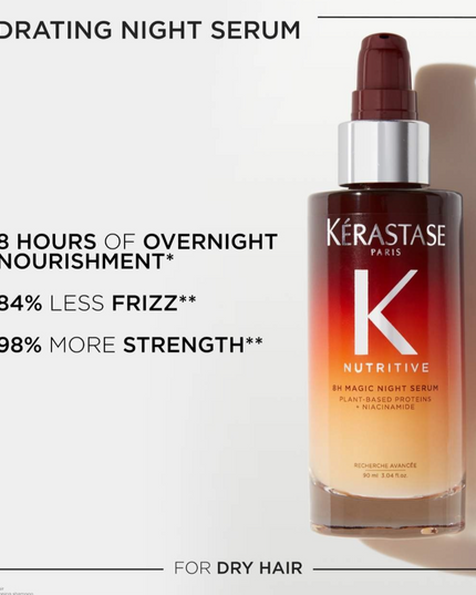 KÉRASTASE Mini Nutritive 8H Magic Night Serum Hydrating Treatment For Dry Hair