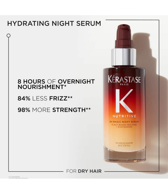 KÉRASTASE Mini Nutritive 8H Magic Night Serum Hydrating Treatment For Dry Hair