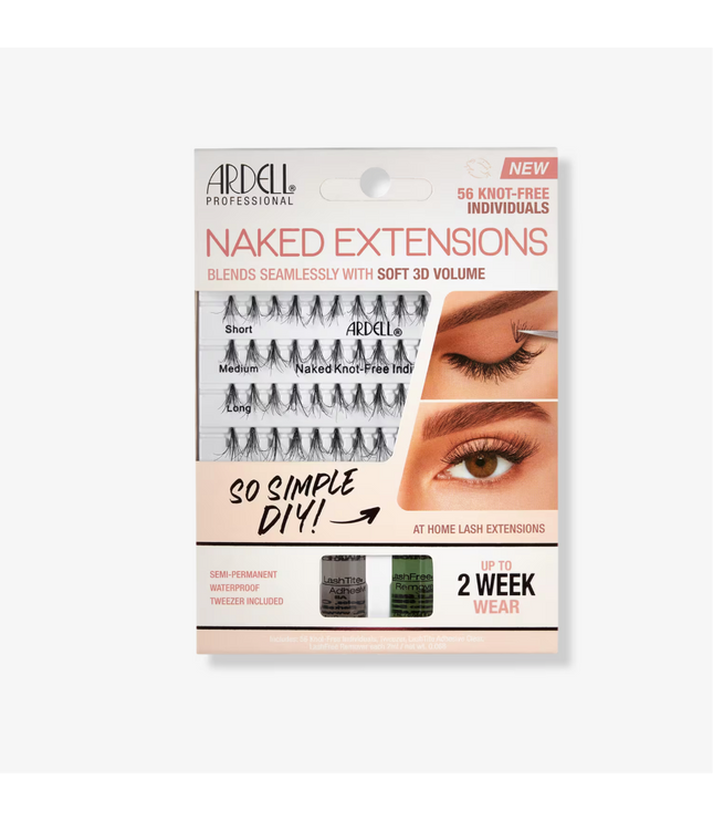 Ardell Naked Extensions Kit, Combo Individual Lashes