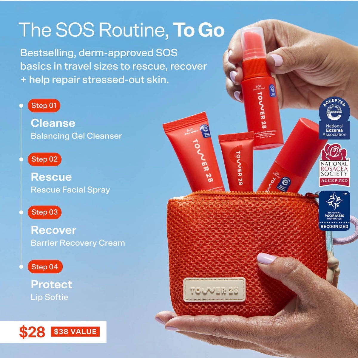 Tower 28 Beauty - SOS Stressed Skin Mini Starter Gift Set
