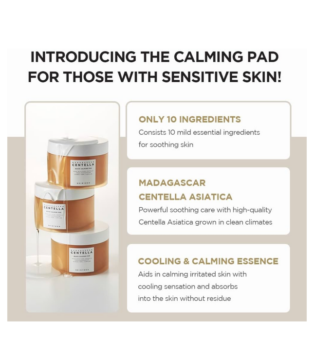 Centella Quick Calming Pad 70ea (130 ml)