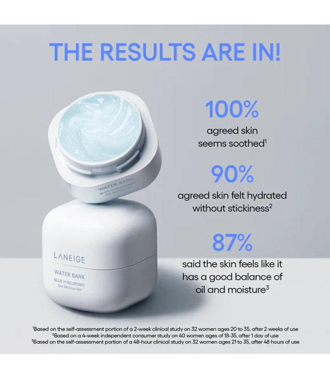 LANEIGE Water Bank Blue Hyaluronic Gel Moisturizer with Mint Extract