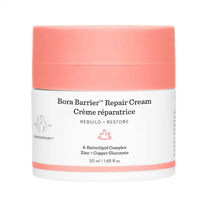 Drunk Elephant
Bora Barrier Rich Repair Cream with 6-Butterlipid Complex