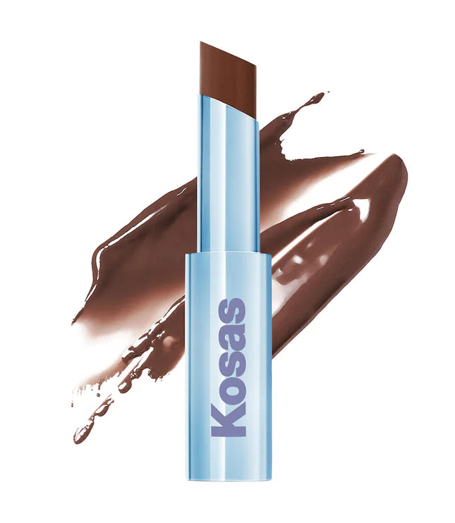 Kosas Wet Stick Moisturizing Shiny Sheer Lipstick with Ceramides