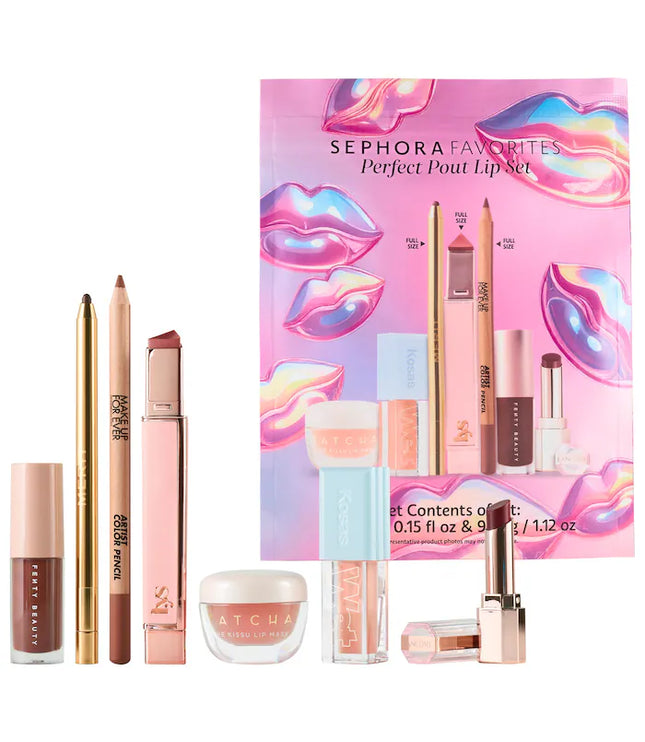 Sephora Favorites 
Perfect Pout Makeup Lip Value Set