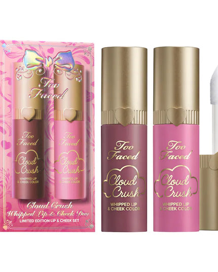 Too Faced | Cloud Crush Whipped Lip & Cheek Duo Makeup Gift Set
