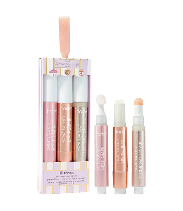 tarte lil' treats maracuja juicy lip trio