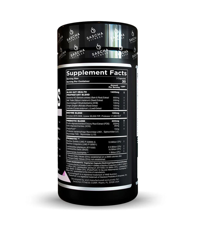 Sascha Fitness BLISS Gut And Digestive Health