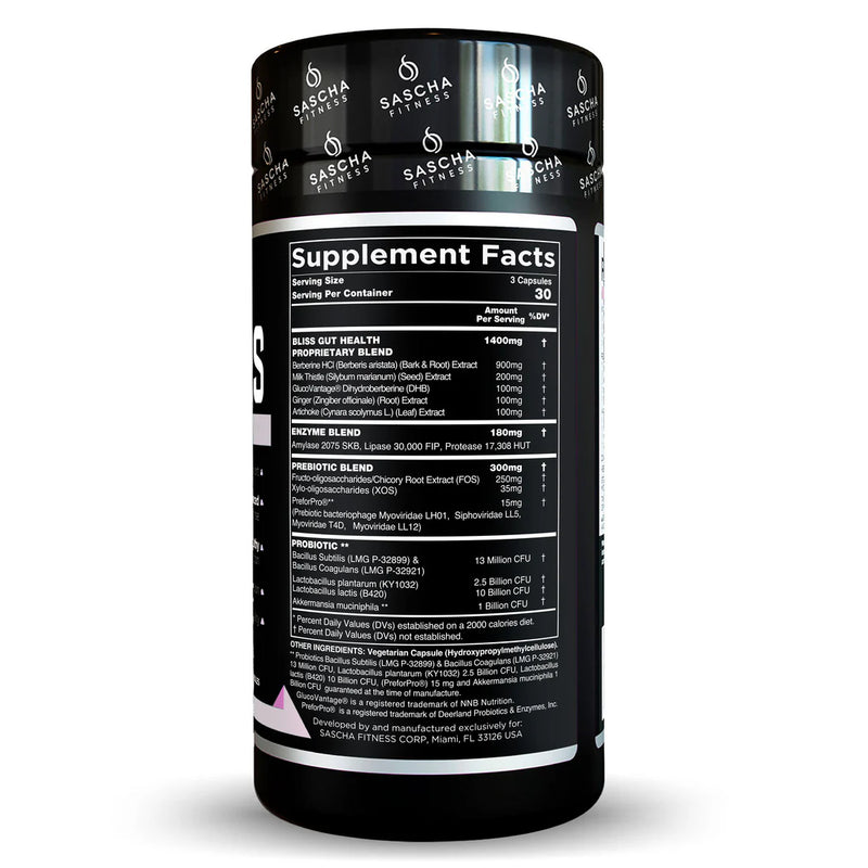 Sascha Fitness - BLISS Gut And Digestive Health