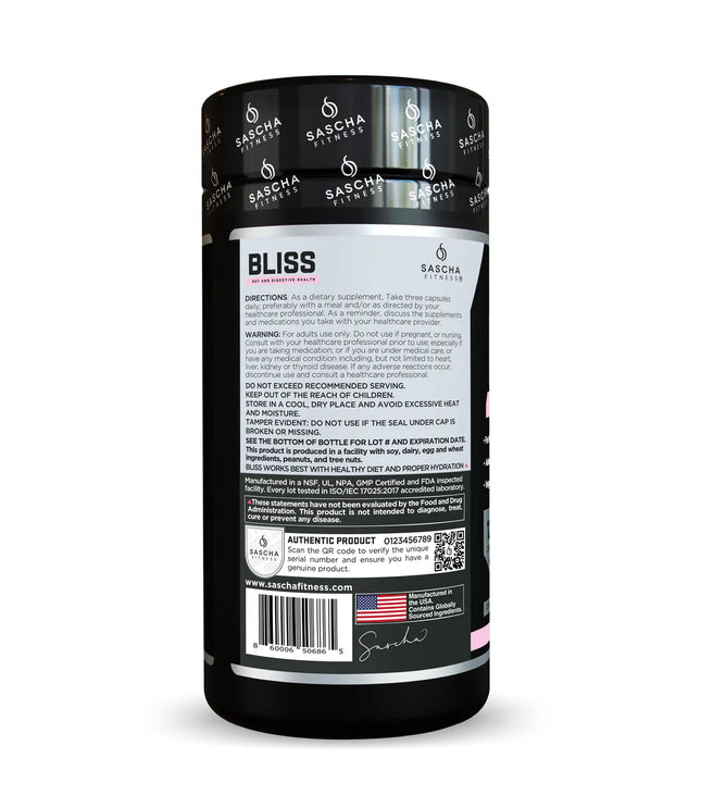 Sascha Fitness BLISS Gut And Digestive Health