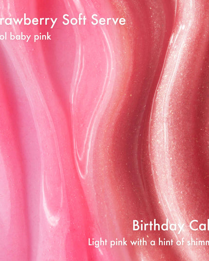 Summer Fridays Sweet Pink Duo with Birthday Cake + Strawberry Soft Serve Lip Butter Balm