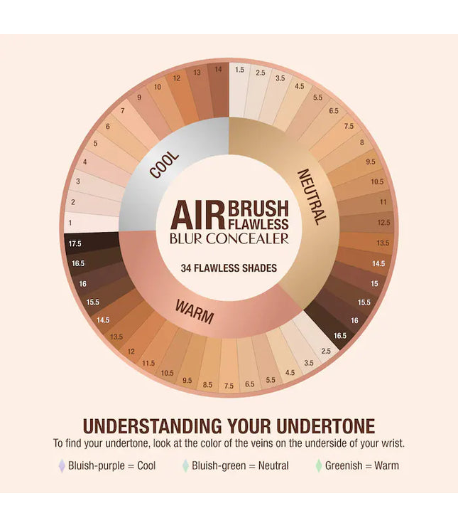Charlotte Tilbury Airbrush Flawless Crease-Proof Long-Wear Blur Concealer